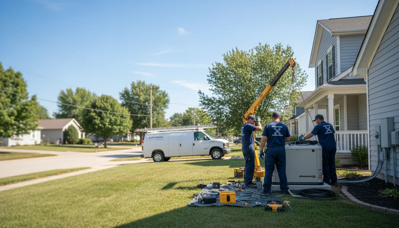 Generator Installation in Kinmundy, IL near me